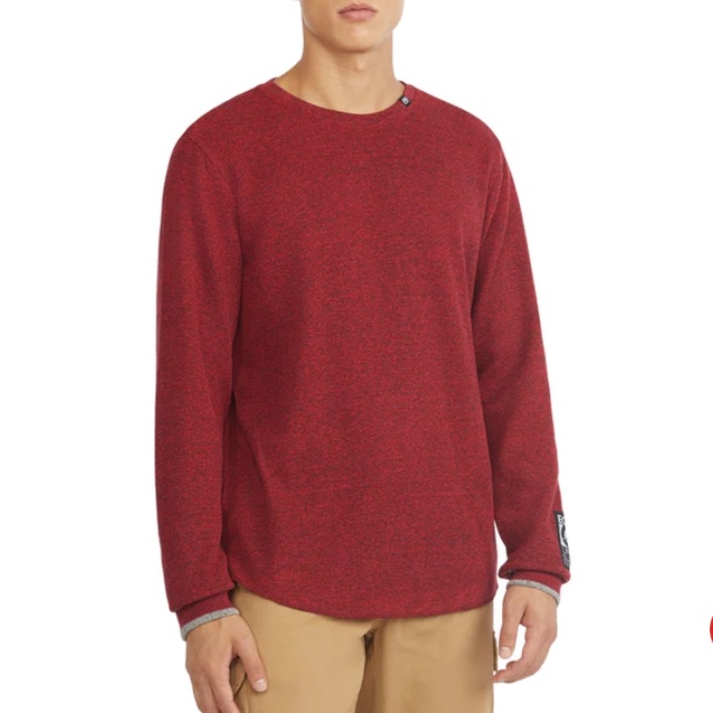 Ecko Unlimited Men’s Sweater Large Thermal Waffle Knit Lightweight Streetwear - Picture 2 of 4